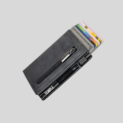 TEMPLE® Billetera de Cuero Genuino